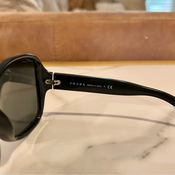 PRADA Black Women's Sunglasses - SPR 27M - Picture 9 of 16